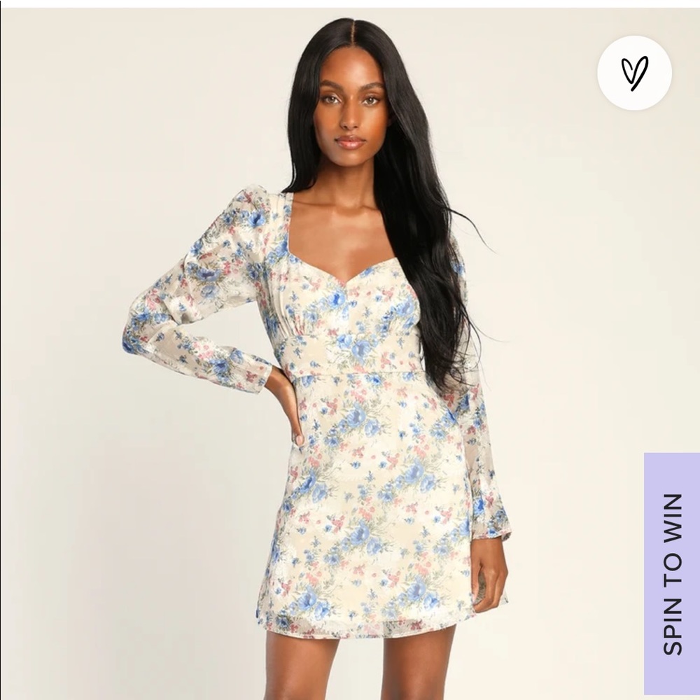 Lulu’s Floral Mini Dress